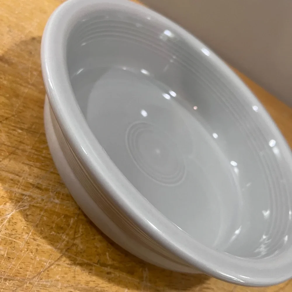Fiesta Pearl Gray Vegetable Serving Bowl 10.25